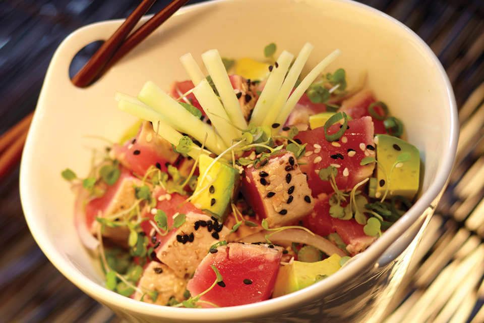 Refreshing Ahi Tuna Salad